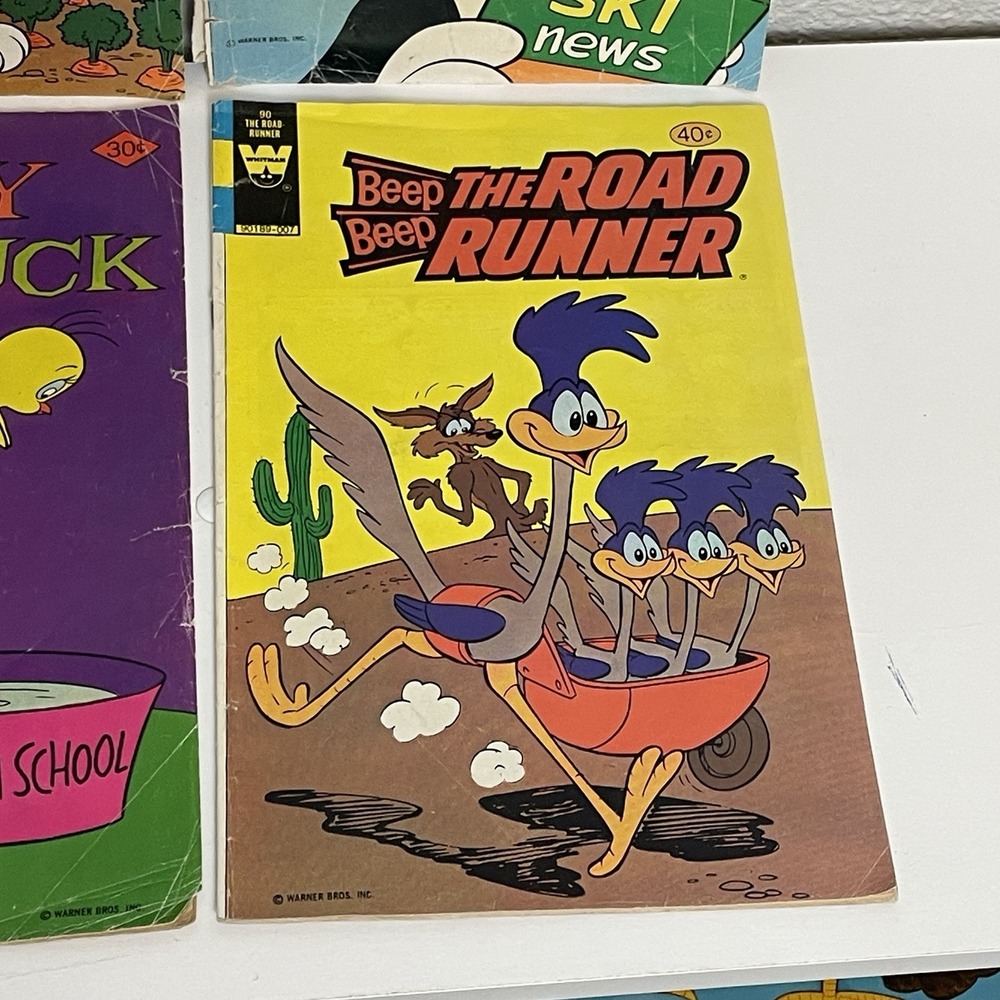 10 Vintage Whitman Disney Gold Key Comic Books Looney Tunes Tinker Bell Archie - Picture 14 of 14